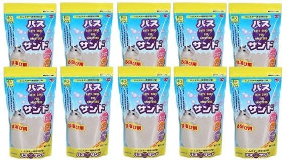三晃商会 ハムスター用 砂浴び砂 バスサンド 1kg 【×10】