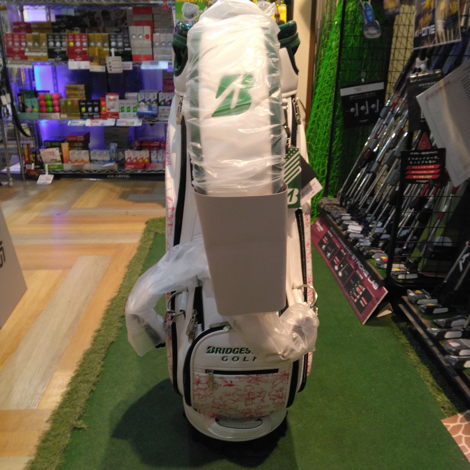ブリヂストンゴルフ メジャーコレクションカートバッグ CB2571 無料名入れサービス】 メジャーコレクションカートバッグ(US