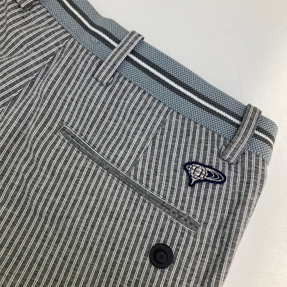 ストライプ柄 グレー系