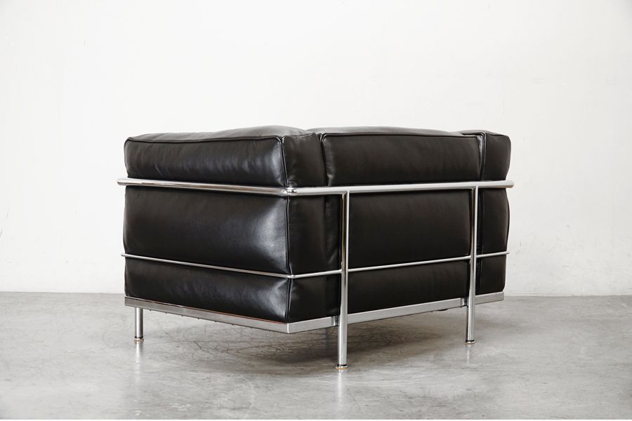 Cassina カッシーナ 】LC3 本革1人掛けソファ 3 FAUTEUIL GRAND