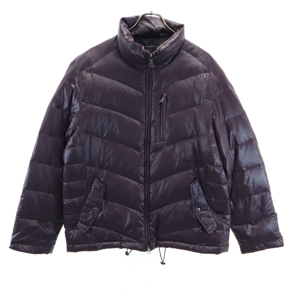 カルバンクラインジーンズ ダウンジャケット XL ダークパープル Calvin 