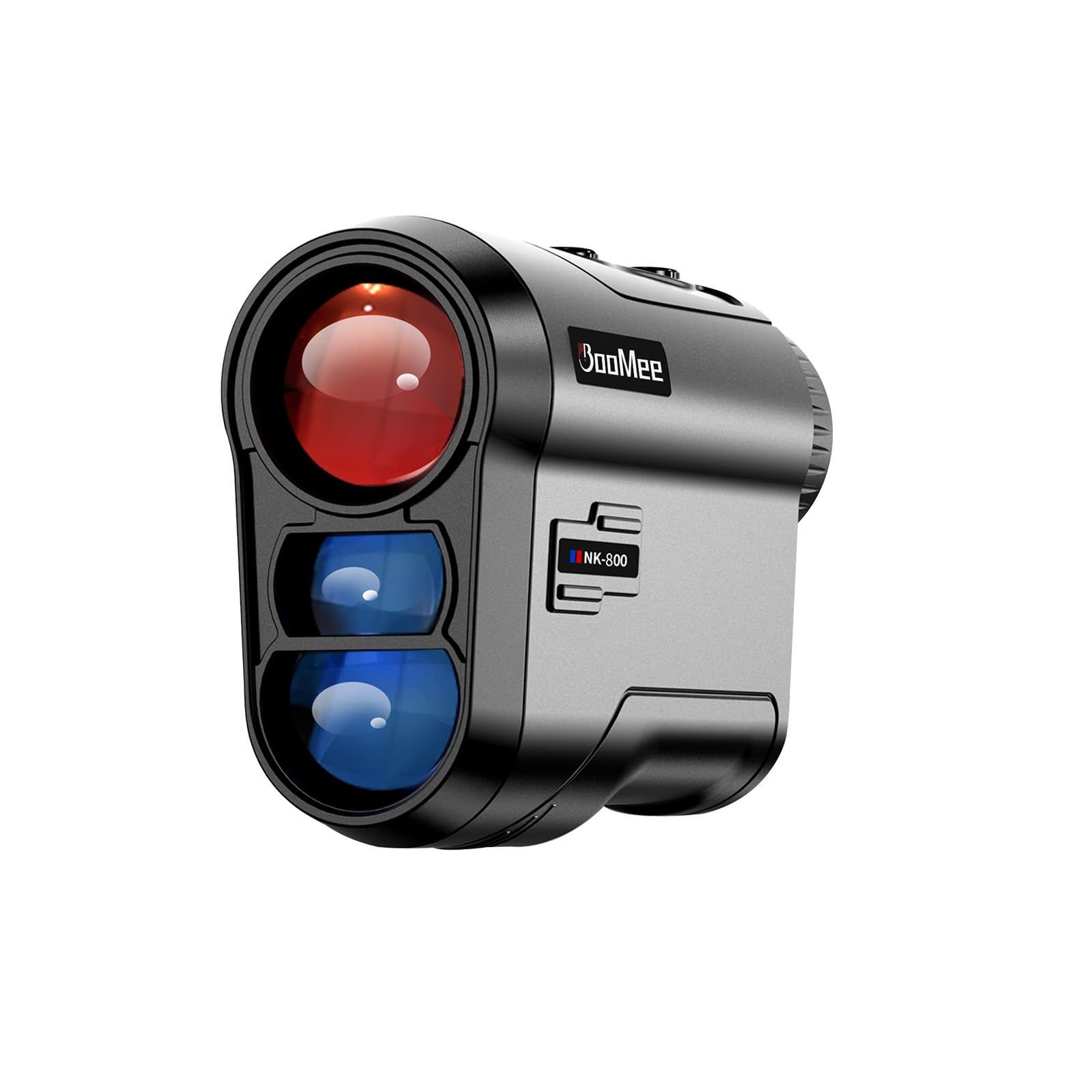 800Y 超軽量 ゴルフ距離測定器 高低差 ピンロック機能 レーザー距離計 レーザー距離測定器 ハードケース 距離計 ゴルフ用品 コンパクト ゴルフ 角度 800yd BooMee 精度±0.5y