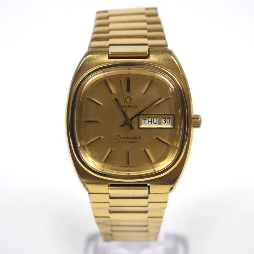 品 OMEGA オメガ Seamaster シーマスター デイデイト テレビ 金 ヴィンテージ ウォッチ