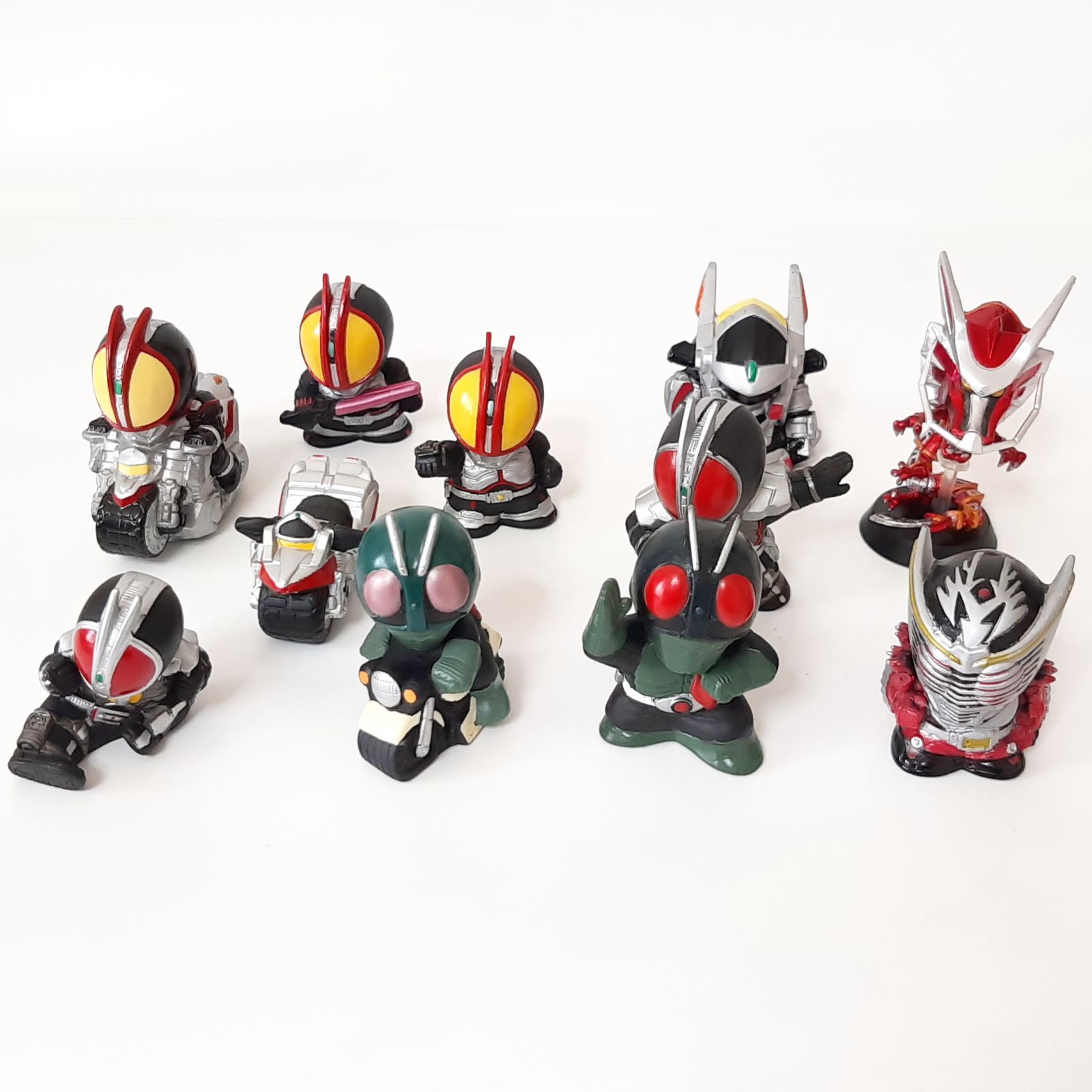 仮面ライダーキッズ ソフビコレクション 指人形 ミニフィギュア