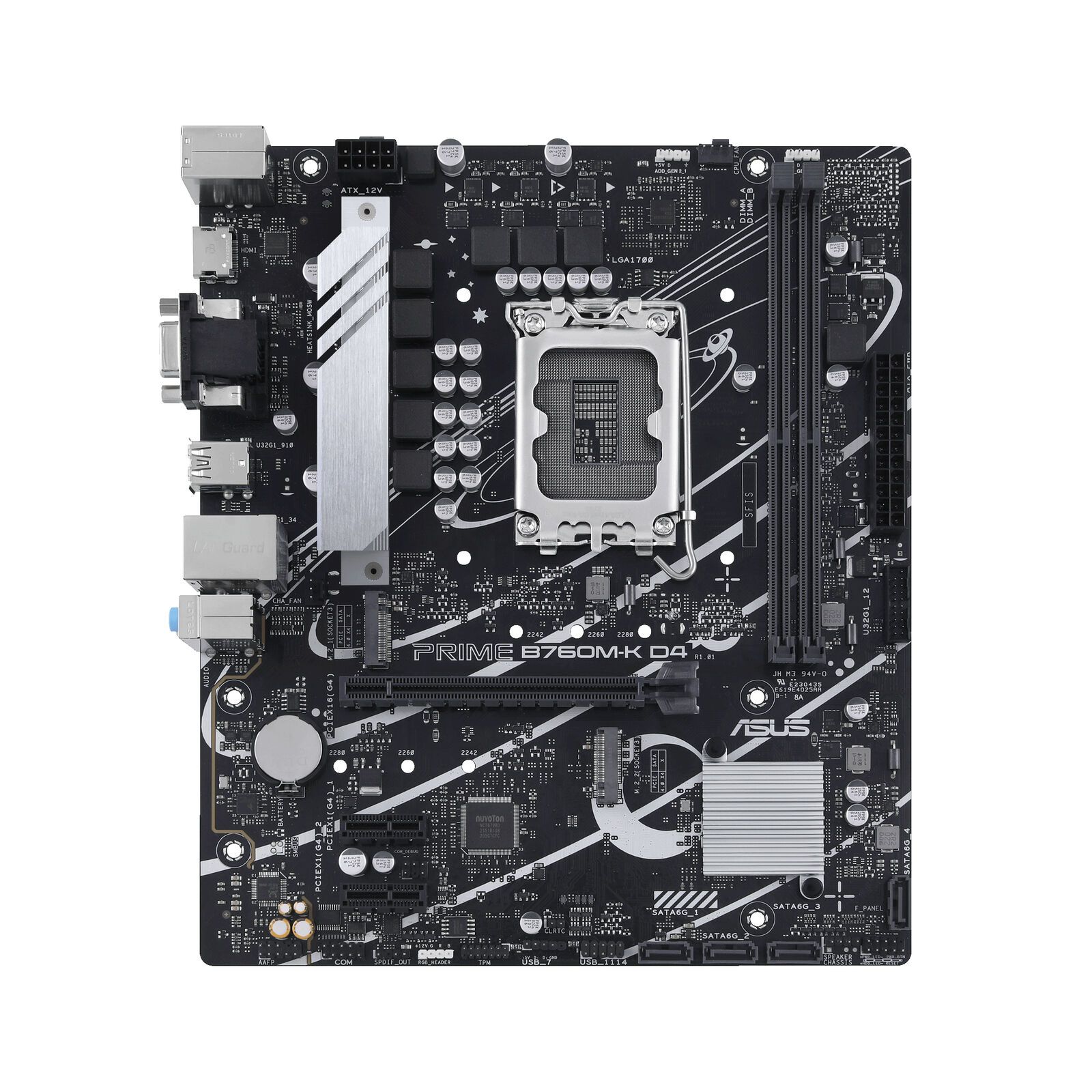 ASUS PRIME B760M-K D4 インテル B760 LGA 1700 マイクロ ATX