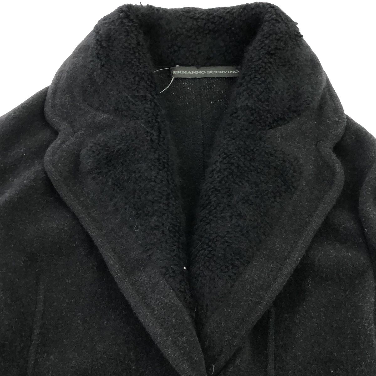 ERMANNO SCERVINO エルマンノ シェルヴィーノ ウールニットコート