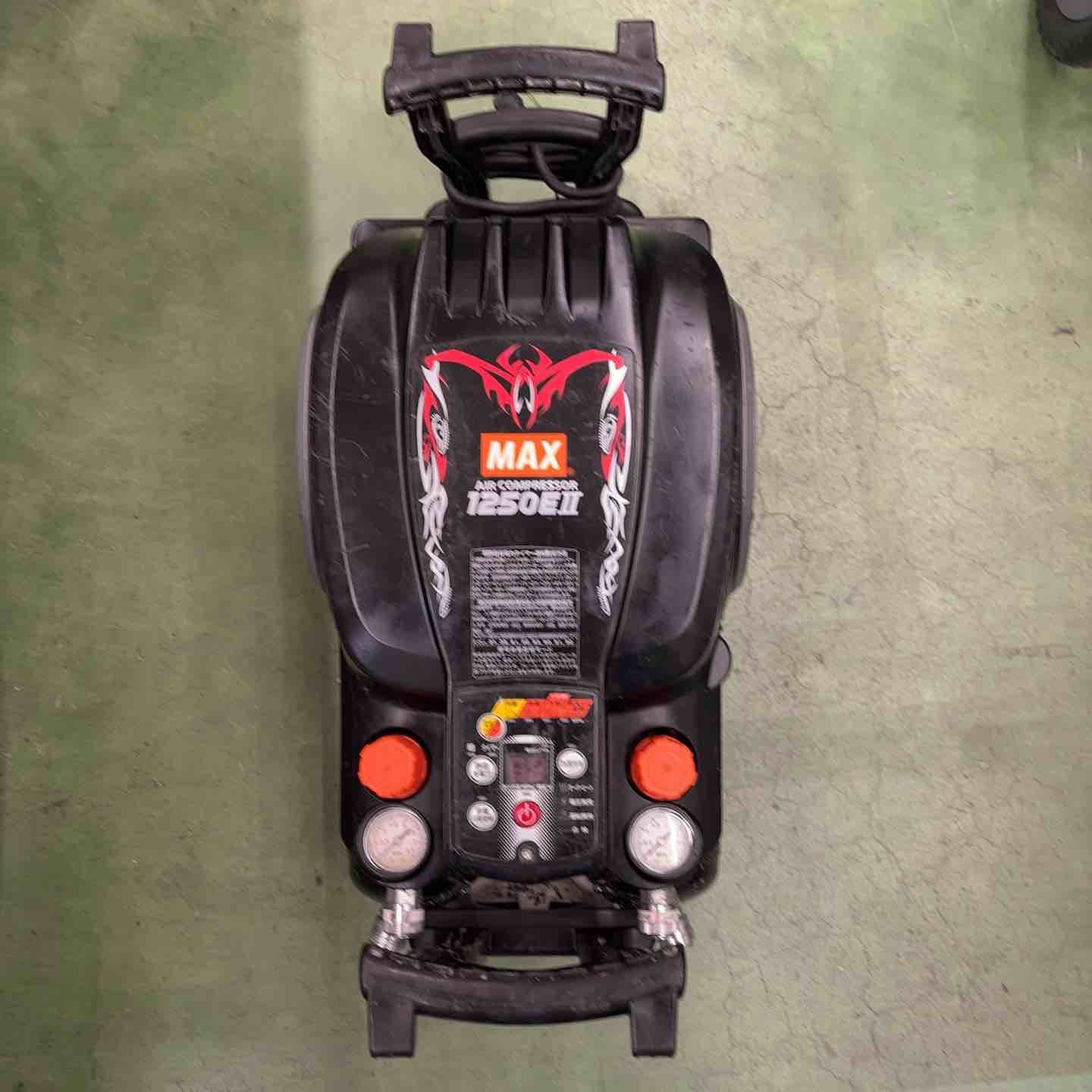 品 マックス MAX エアコンプレッサー AK-HH1250E2_ブラック 桶川店