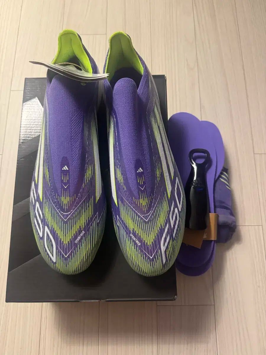 adidas アディダス F50 サッカーシューズ パープル 265