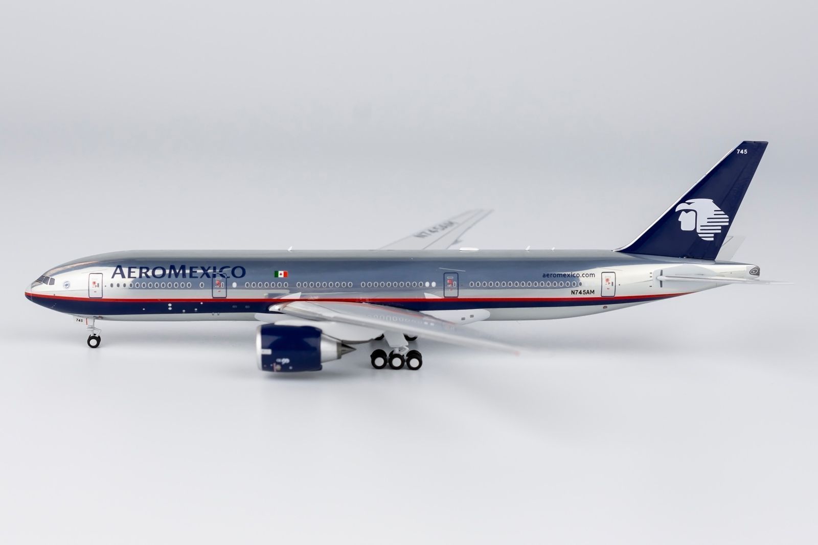 NGmodel アエロメヒコ航空 777-200ER N745AM 1|400 72020