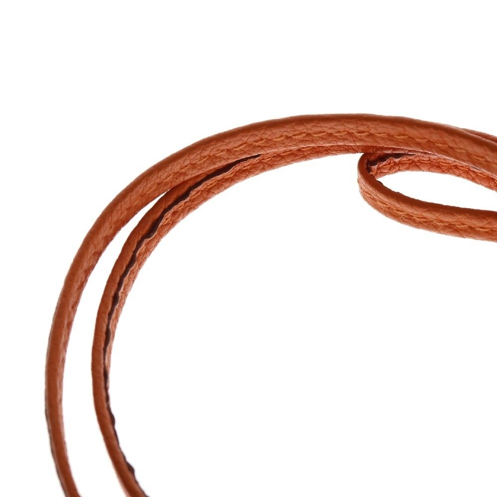 HERMES エルメス ホイッスル シフレ　オレンジ　本革 アクセサリー レザー HERMES エルメス ホイッスル シフレ オレンジ 本革 アクセサリー