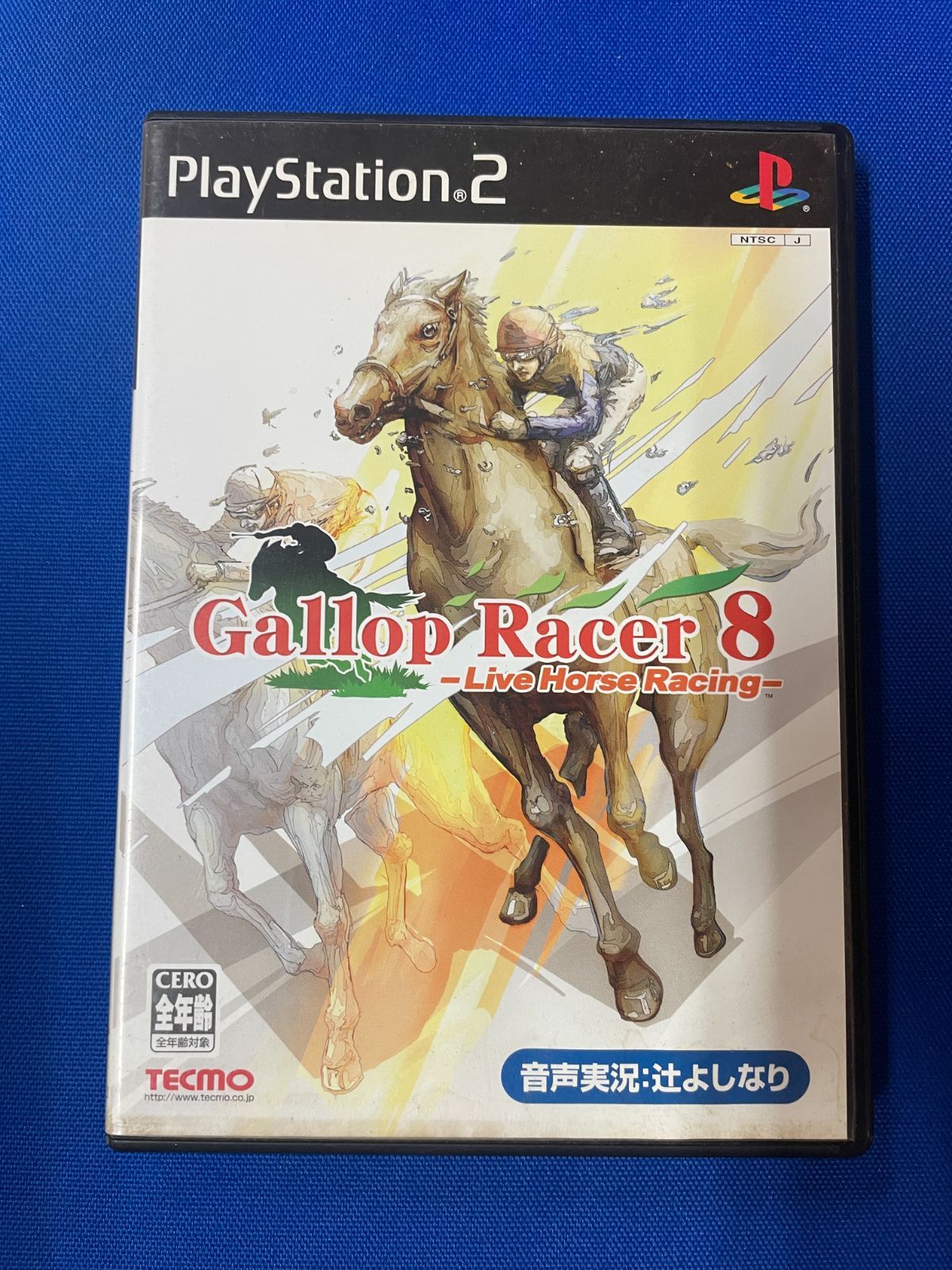 PS2 ゲームソフト ギャロップレーサー8 ライヴホースレーシング 競馬