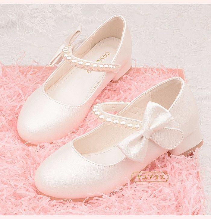フォーマルシューズ 女の子 子供フォーマル靴 キッズ フォーマル 靴 子供靴 キッズ リボン付き 可愛い 滑りにくい 結婚式 卒業式 発表会 七