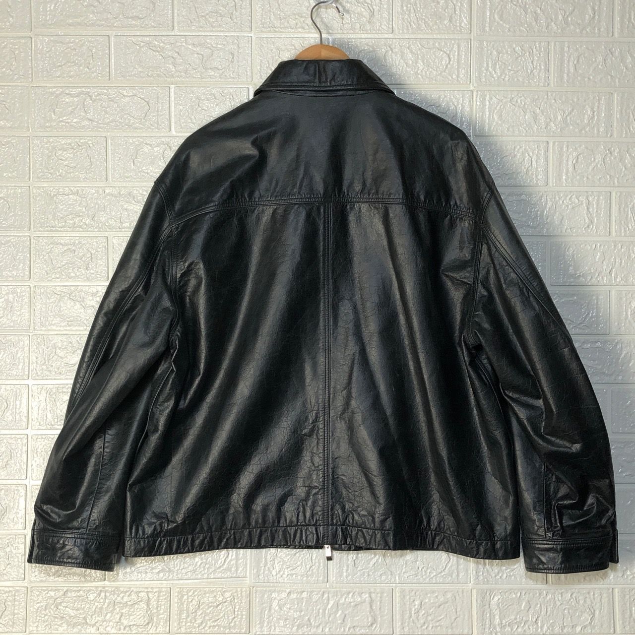 メゾンスペシャル　バッファローレザープライムオーバーシングルライダース MAISONSPECIAL バッファローレザープライムオーバーシングルライダース