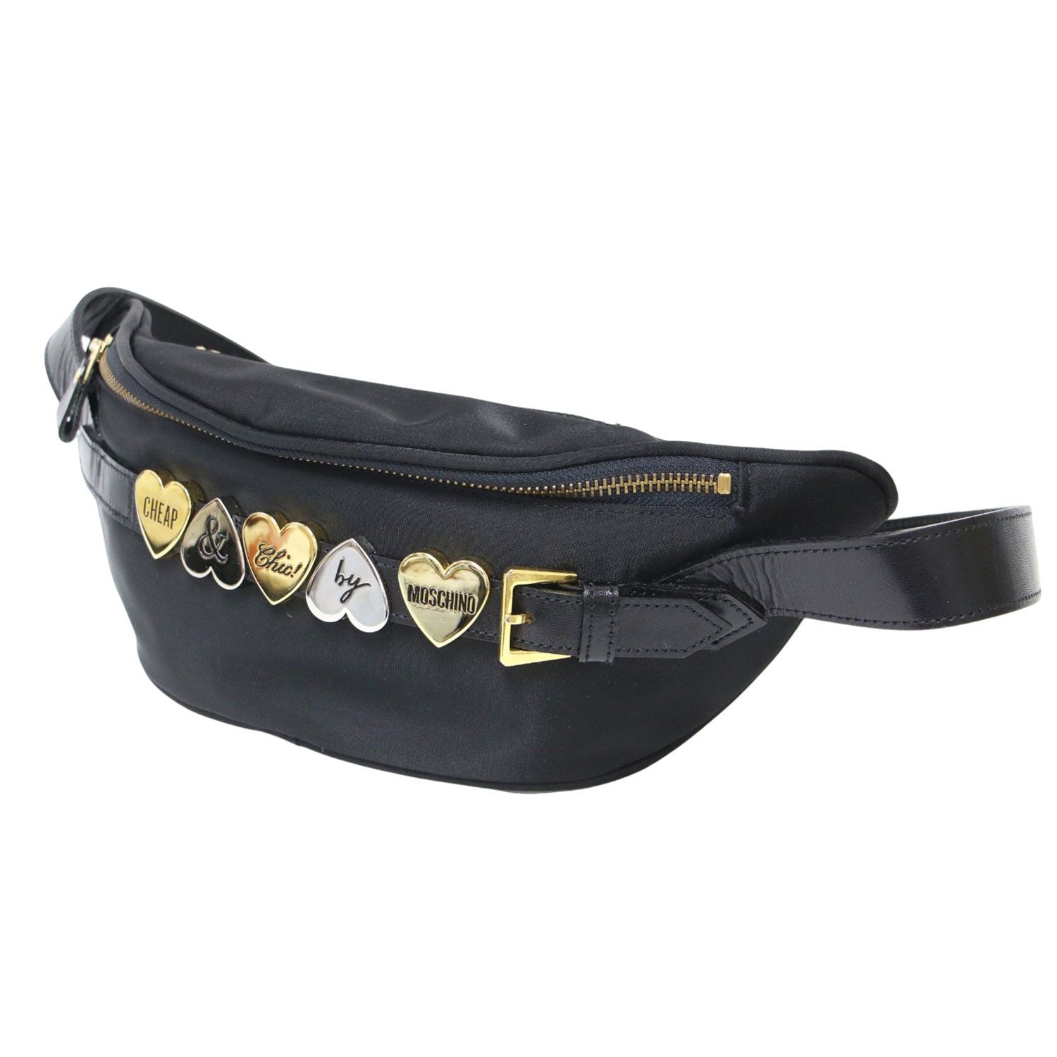 MOSCHINO ボディバッグ レザー モスキーノ Moschino モスキーノ バッグ