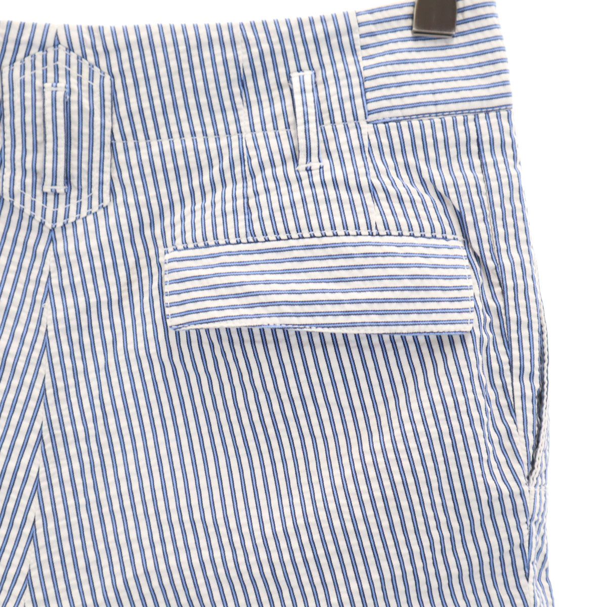 GUCCI グッチ イタリア製 ストライプ柄 シアサッカー ショートパンツ