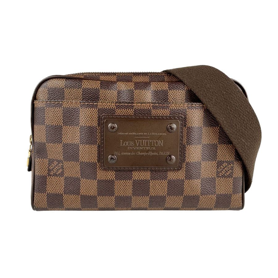 ルイ ヴィトン LOUIS VUITTON ボディバッグ ダミエ バムバッグ ブルックリン N41101