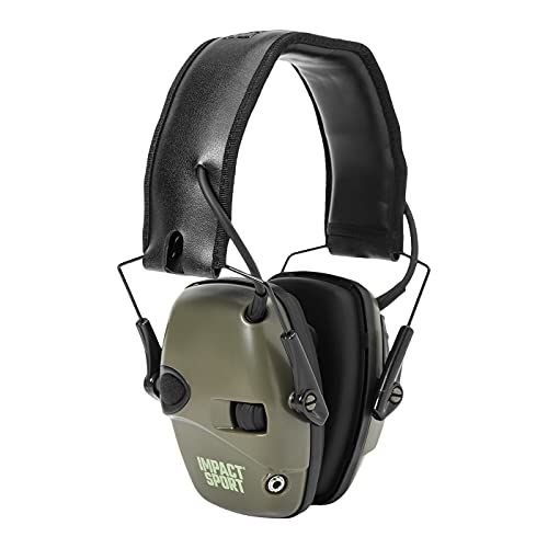 Howard Leight by HoneywellImpact Sport Electronic Earmuff インパクトスポーツ　エレクトリックイヤーマフ R-01526 並行輸入品 グリーン [並行輸入品]