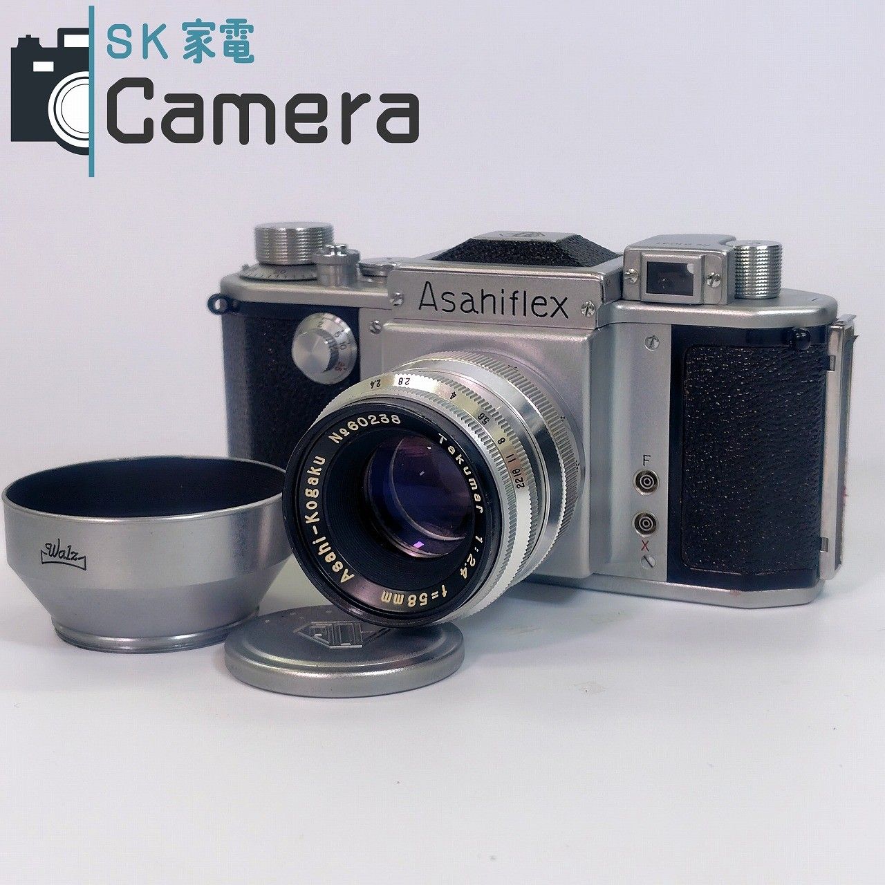 Asahiflex IIA + Asahi-Kogaku Takumar 58mm F2.4 M37 アサヒ