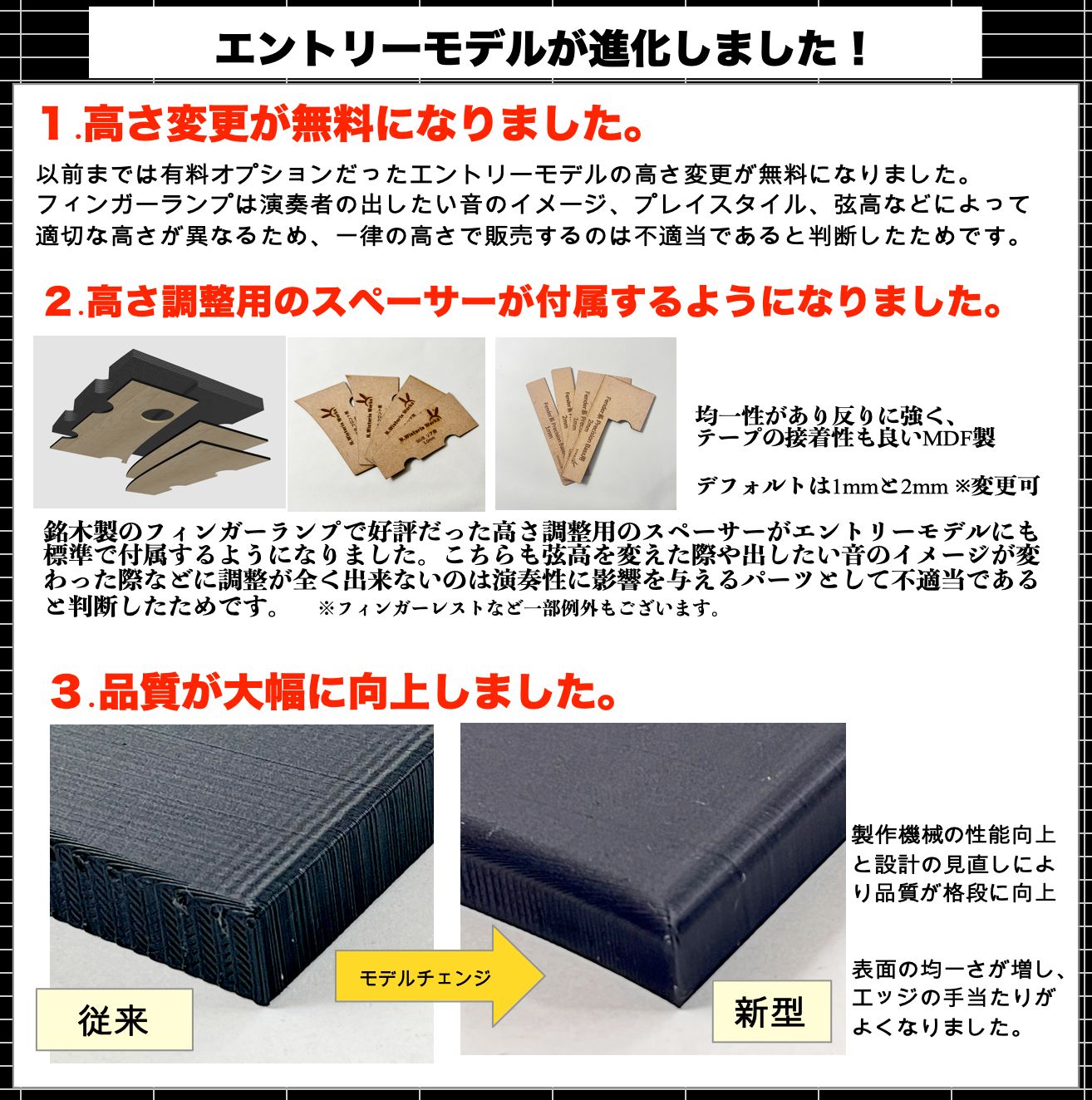 【ぺい様 専売品 】オーダーメイドフィンガーランプ 高さ調整可能なフィンガーランプ - AtelierZ M#245用 / ハーフ