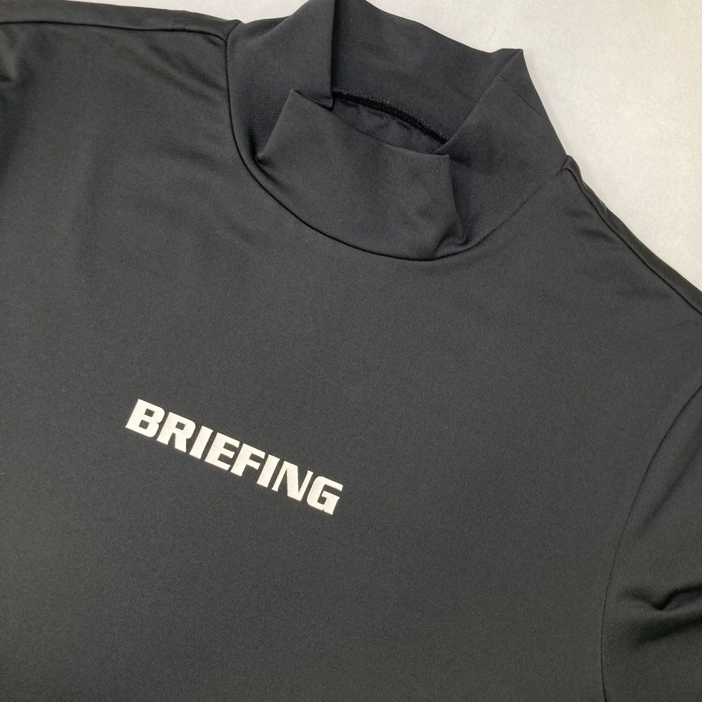 サイズ M BRIEFING GOLF ブリーフィング モックネック半袖Tシャツ ブラック系 240101525391 ゴルフウェア レディース ストスト LLC-HASEGAWATOSO_COM