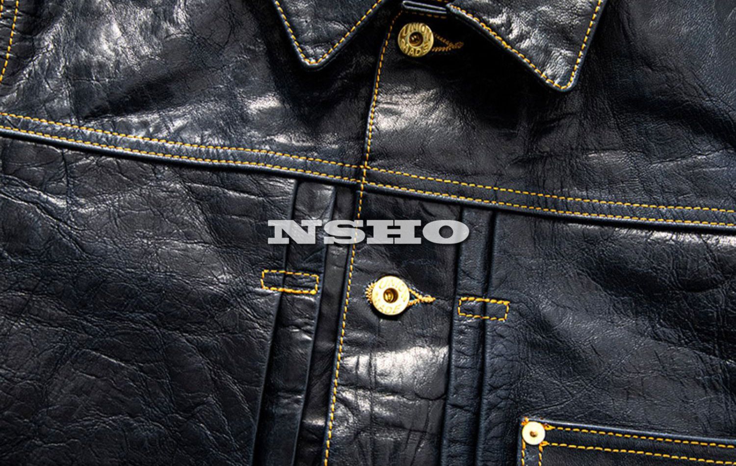 上質革ジャン メンズ シープスキン 羊革 カウボーイタイプ Gジャン