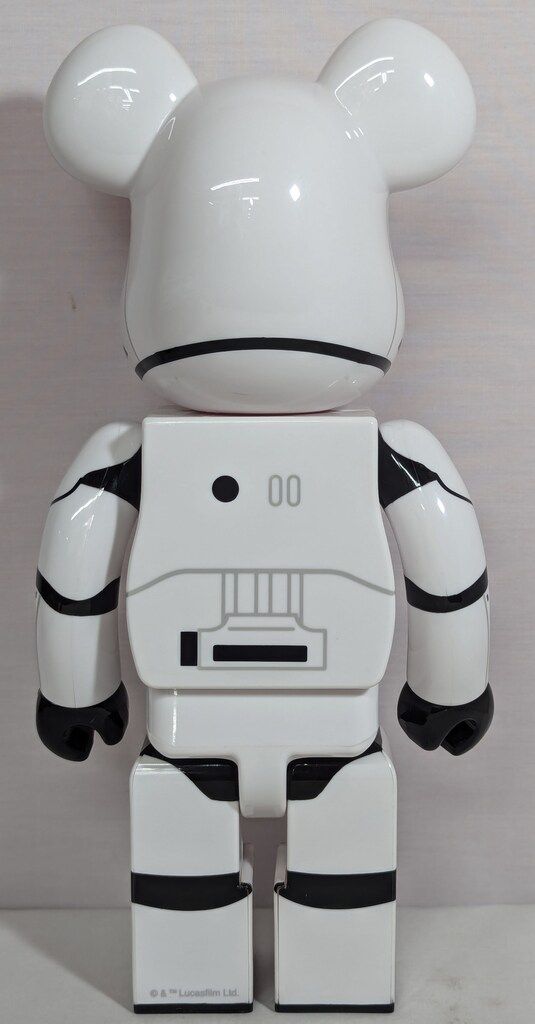 その他 MEDICOM TOY - BE@RBRICK FIRST ORDER STORMTROOPER 400% Figure BE @ RBRICK - Bear Brick - FIRST ORDER STORMTROOPER