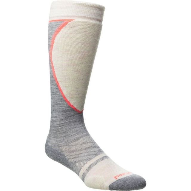 スマートウール レディース 靴下 アンダーウェア Ski Targeted Cushion Extra Stretch OTC Sock - Women s Light Gray