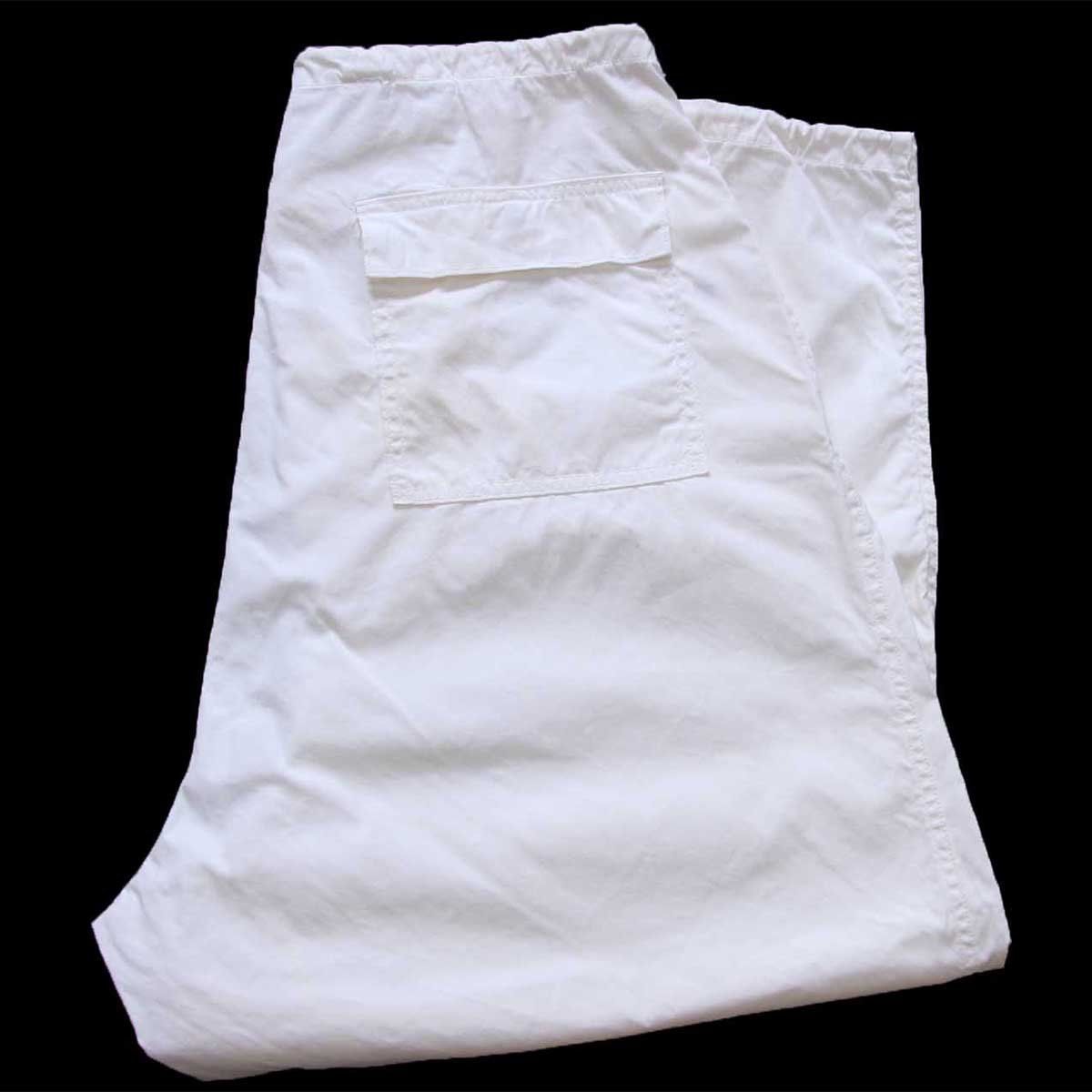 80s 米軍 U.S.ARMY スノーカモ コットン×ナイロン オーバー