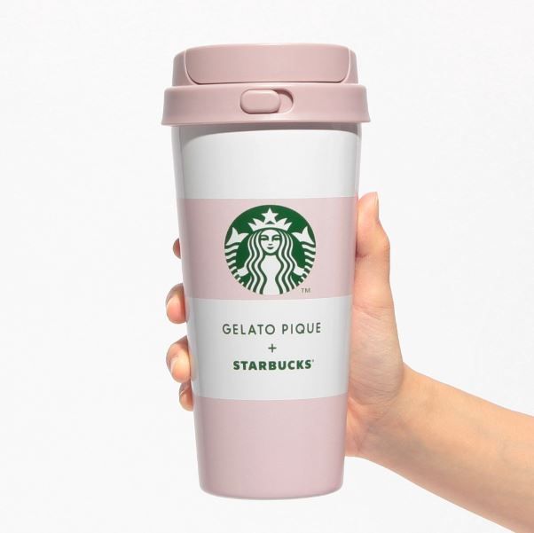  スターバックス ジェラートピケコラボ 水筒 ボーダーステンレスTOGOボトル 473 ml ソフトピンク ドリンクチケットなし 九州 はお届け不可 水筒 弁当箱 水筒