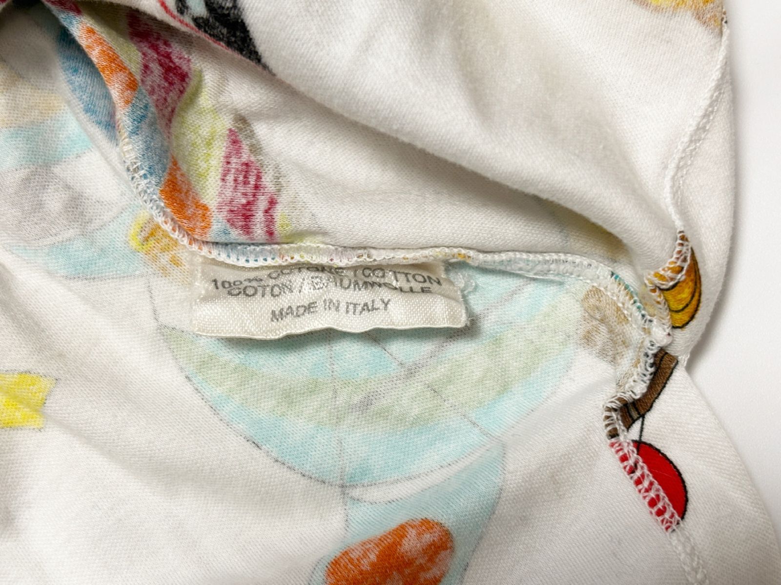 エルメス】【HERMES】Les Folies Du Ciel Tシャツ Mサイズ 大空