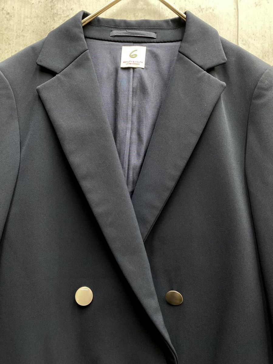 6 ユナイテッドアローズ テーラードジャケット MARW UNITED ARROWS＞6B ダブル テーラードジャケット