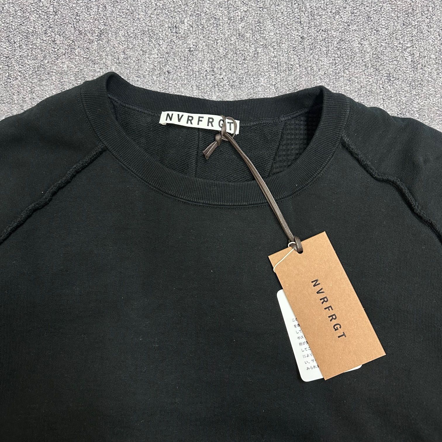 参考上代36300円 未使用品 NVRFRGT 24AW PANELLED DOUBLE LAYER C/N 