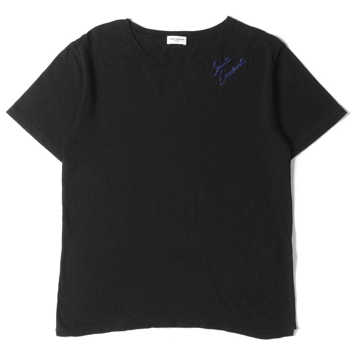 SAINT LAURENT PARIS サンローラン Tシャツサイズ:M パリ ラメ ロゴ ... SAINT LAURENT PARIS Tシャツ・カットソー M