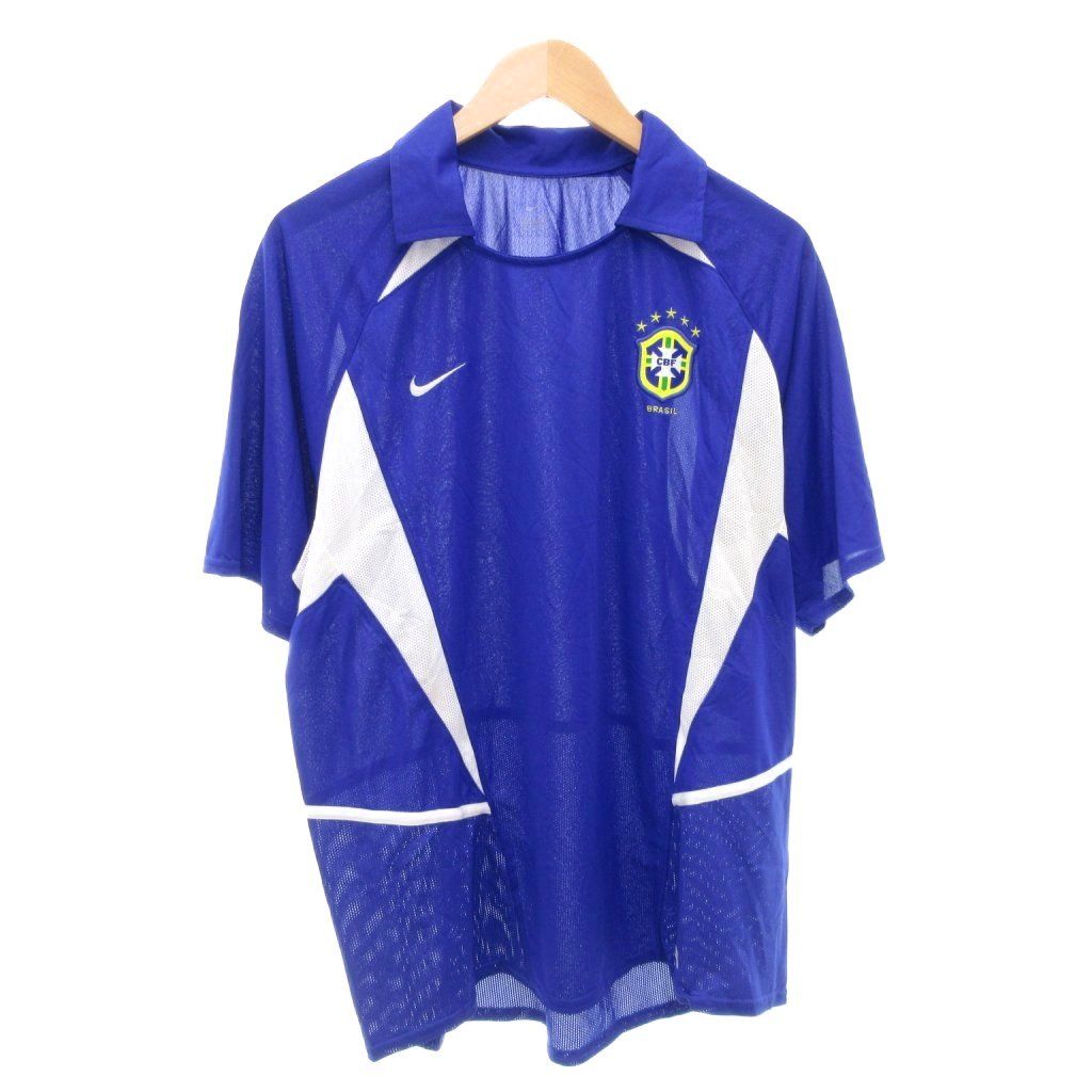 NIKE ナイキ ブラジル代表 2002 アウェイユニフォーム Nike 2002年 ブラジル代表 ユニフォーム ワールドカップ NIKE ナイキ