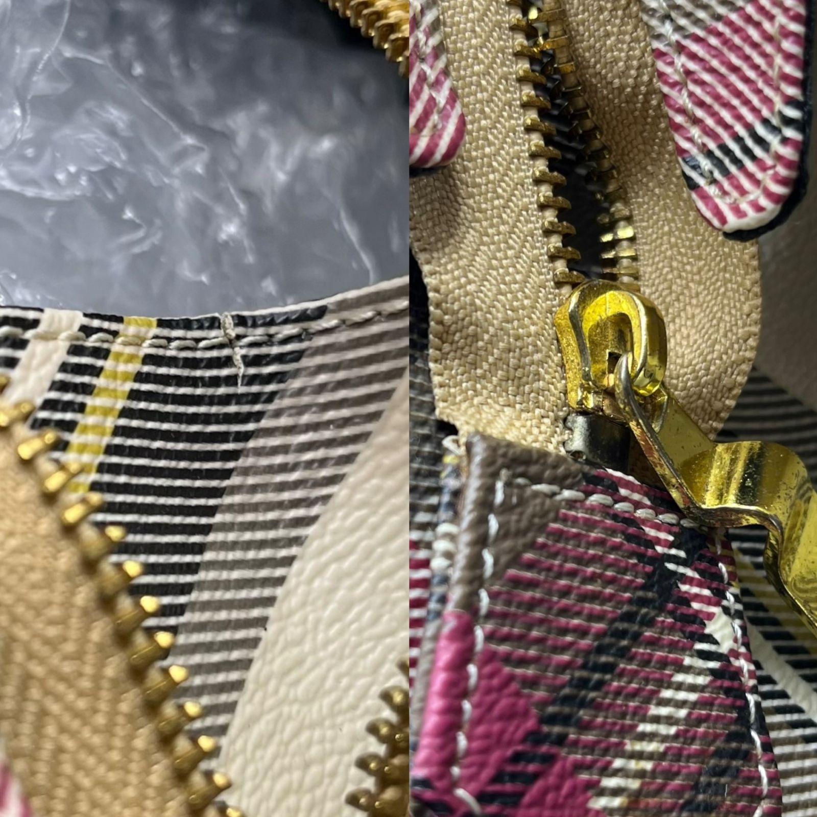 Vivienne Westwood(ヴィヴィアンウエストウッド) Plaid Yasmin Handbag