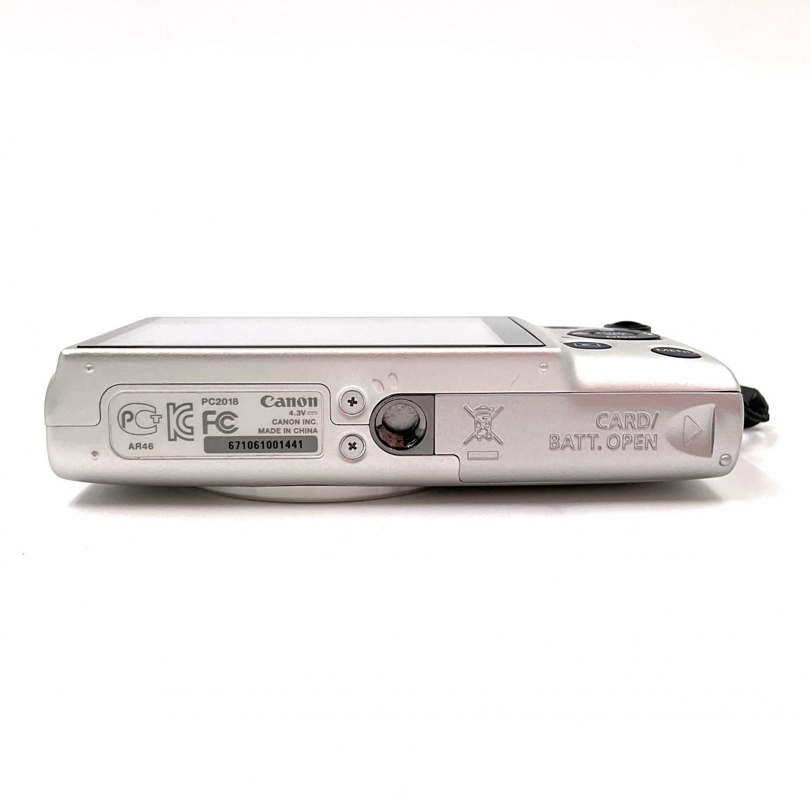 Canon コンパクトデジタルカメラ IXY 90F [シルバー] 美品 動作