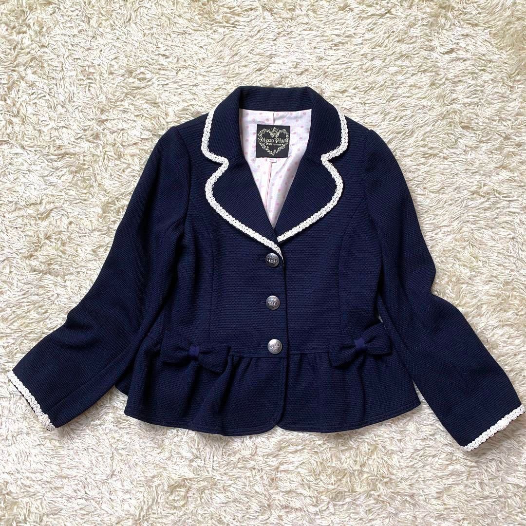 美品◎ メゾピアノ キッズフォーマル アンサンブル 130 女の子 