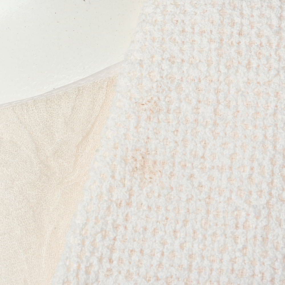 CHANEL P43670/P43671 パールボタン付き ボレロ ワンピース セット  