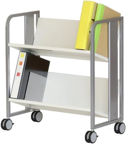 ファイルラックワゴン2段