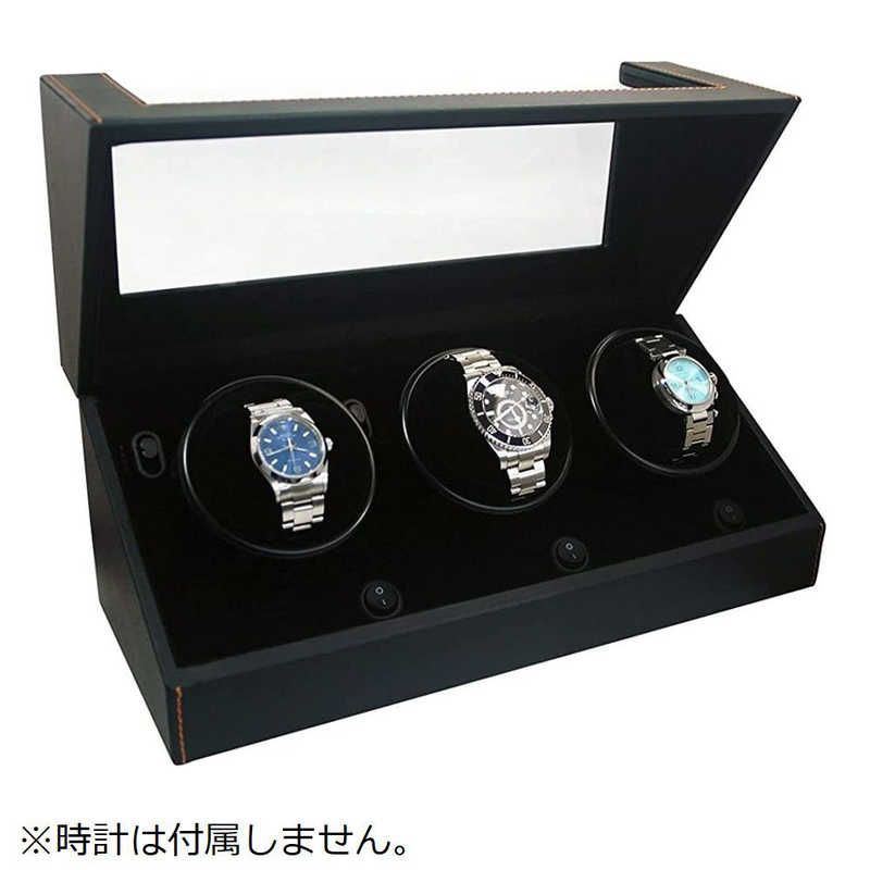 3本巻ワインダー 合皮黒