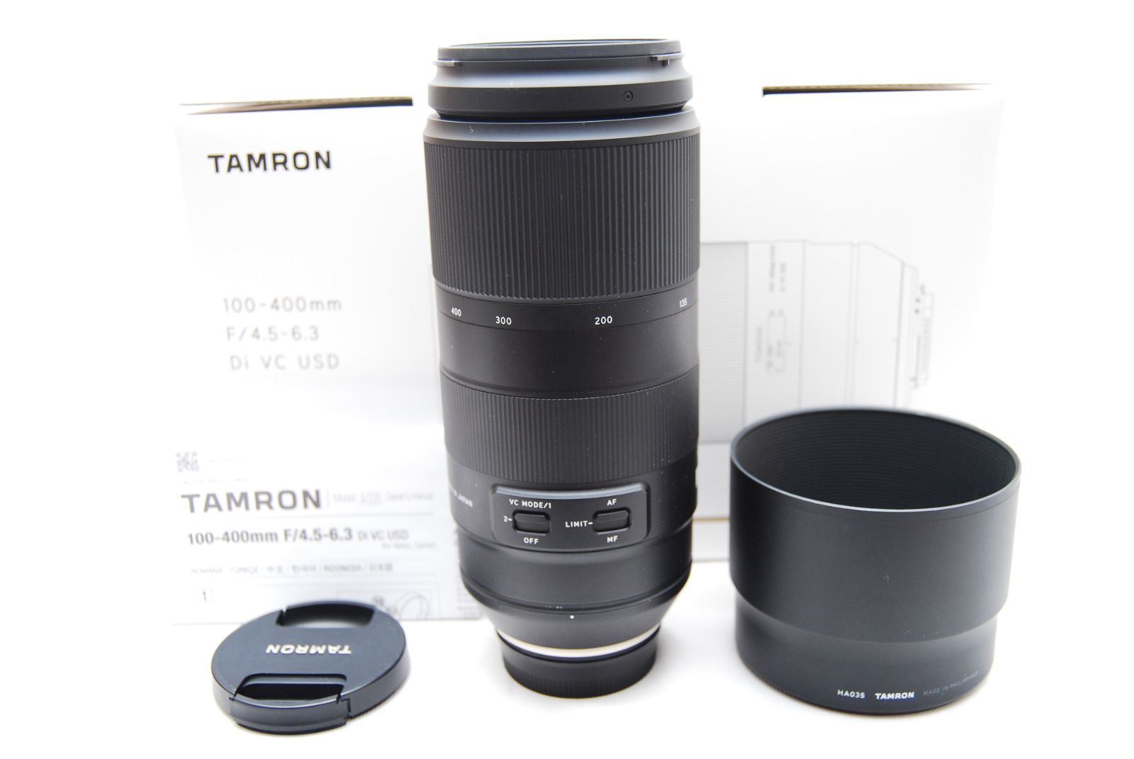 タムロン/ 100-400 注文 F4.5-6.3 Di VC USD /ニコン用 TAMRON 100