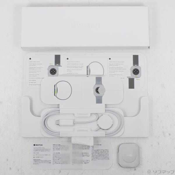 〔 品〕 Apple Watch Series 10 GPS 46mm シルバーアルミニウムケース ブルークラウドスポーツループ 251 WWW_OPDRERGINERDOGAN_COM