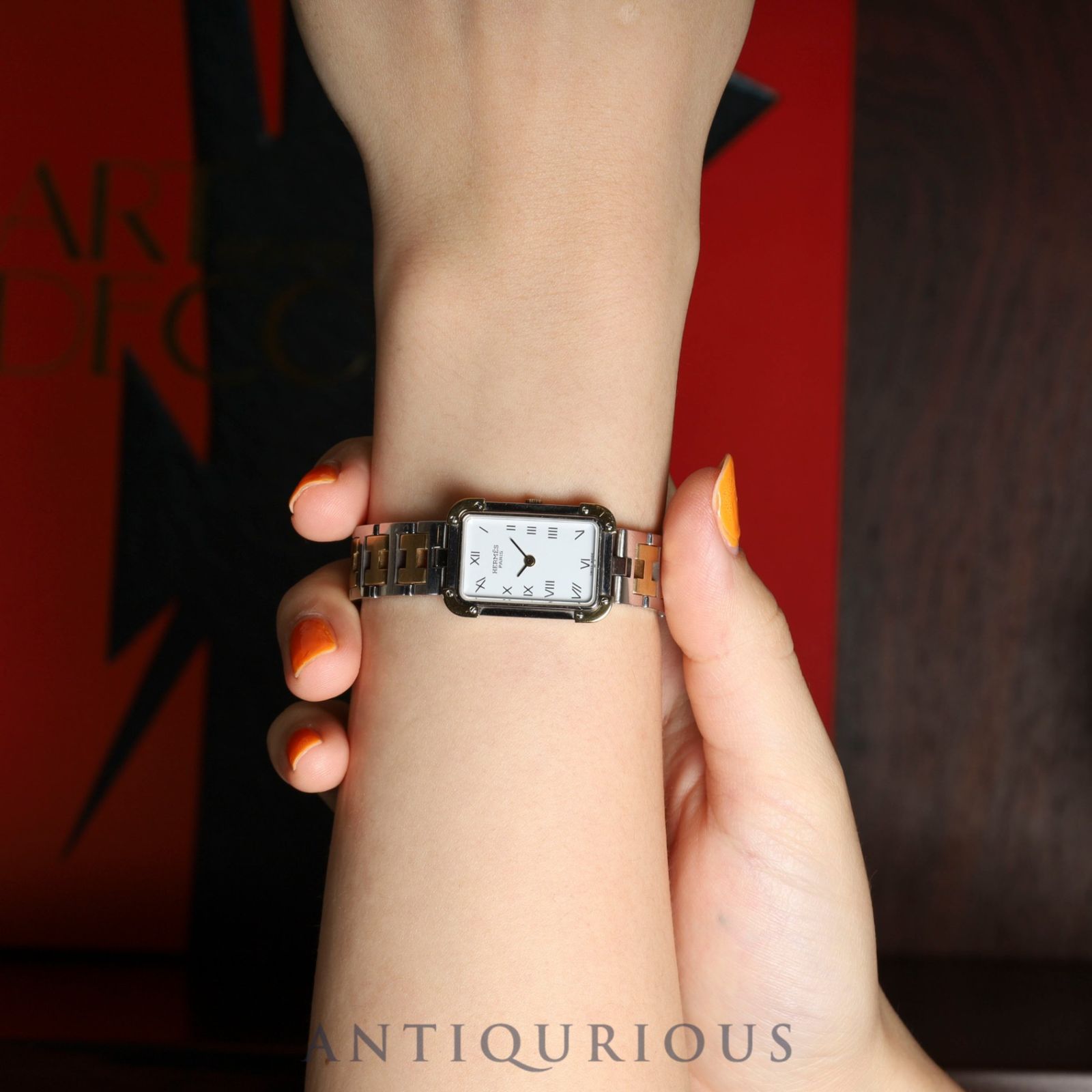 エルメス クロアジュール CR1.240 クォーツ Cal.976.001 SS/GP SS/GP  