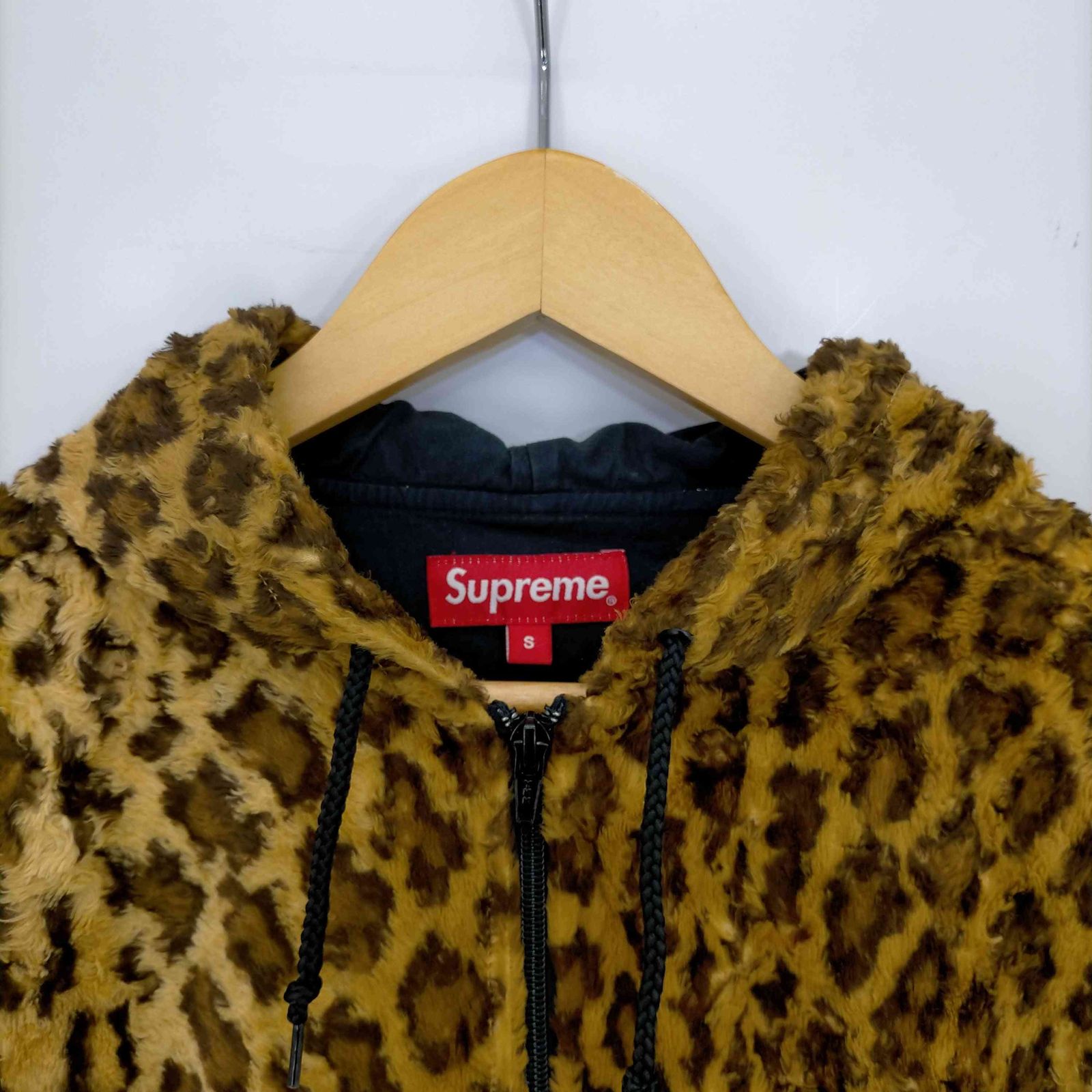 シュプリーム Supreme Fur Pullover Leopard レオパード ファー ハーフ ...