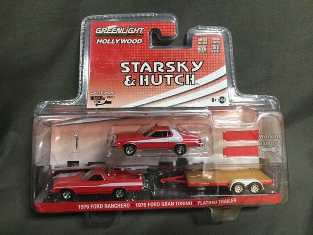 GREENLIGHT 1/64 Hollywood Hitch & Tow Series 7 STARSKY & HUTCH