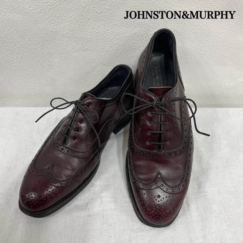 Johnston & Murphy Heritageレザー ビジネスシューズ ジョンストンマーフィー革靴 made in japan 32