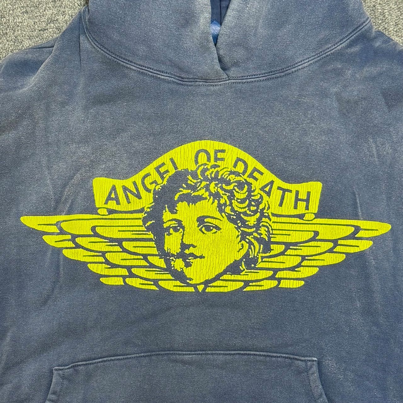 参考上代71500円 SAINT MICHAEL 24AW ANGEL HOODIE エンジェル 