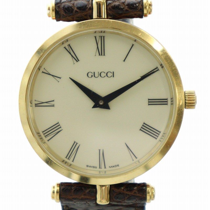 グッチ GUCCI 腕時計 ウォッチ シェリーライン クォーツ ローマン