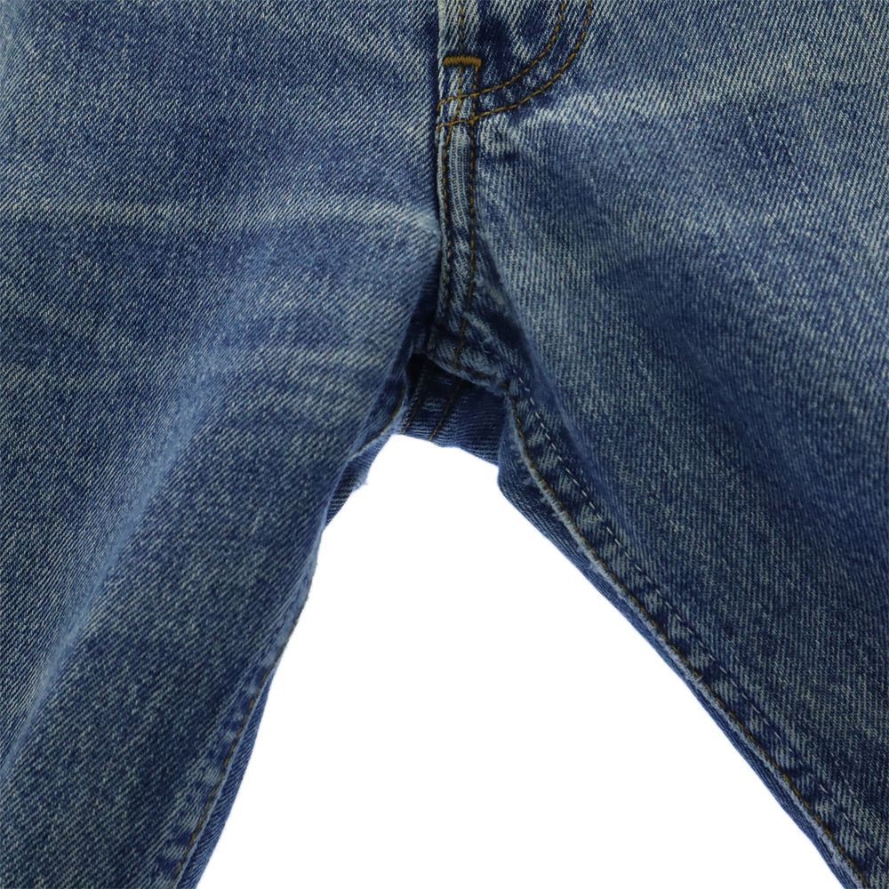 リーバイス 501 ストレート デニムパンツ W32 ブルー LEVI'S ボタンフライ ジーンズ メンズ 【中古】  【240221】