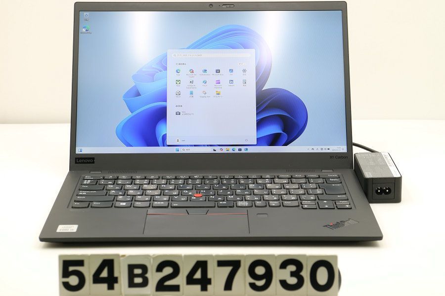 Lenovo ThinkPad X1 Carbon 8th Gen Core i5 10210U 1.6GHz/8GB/256GB(SSD)/14W/FHD(1920x1080)/Win11 【54B247930】